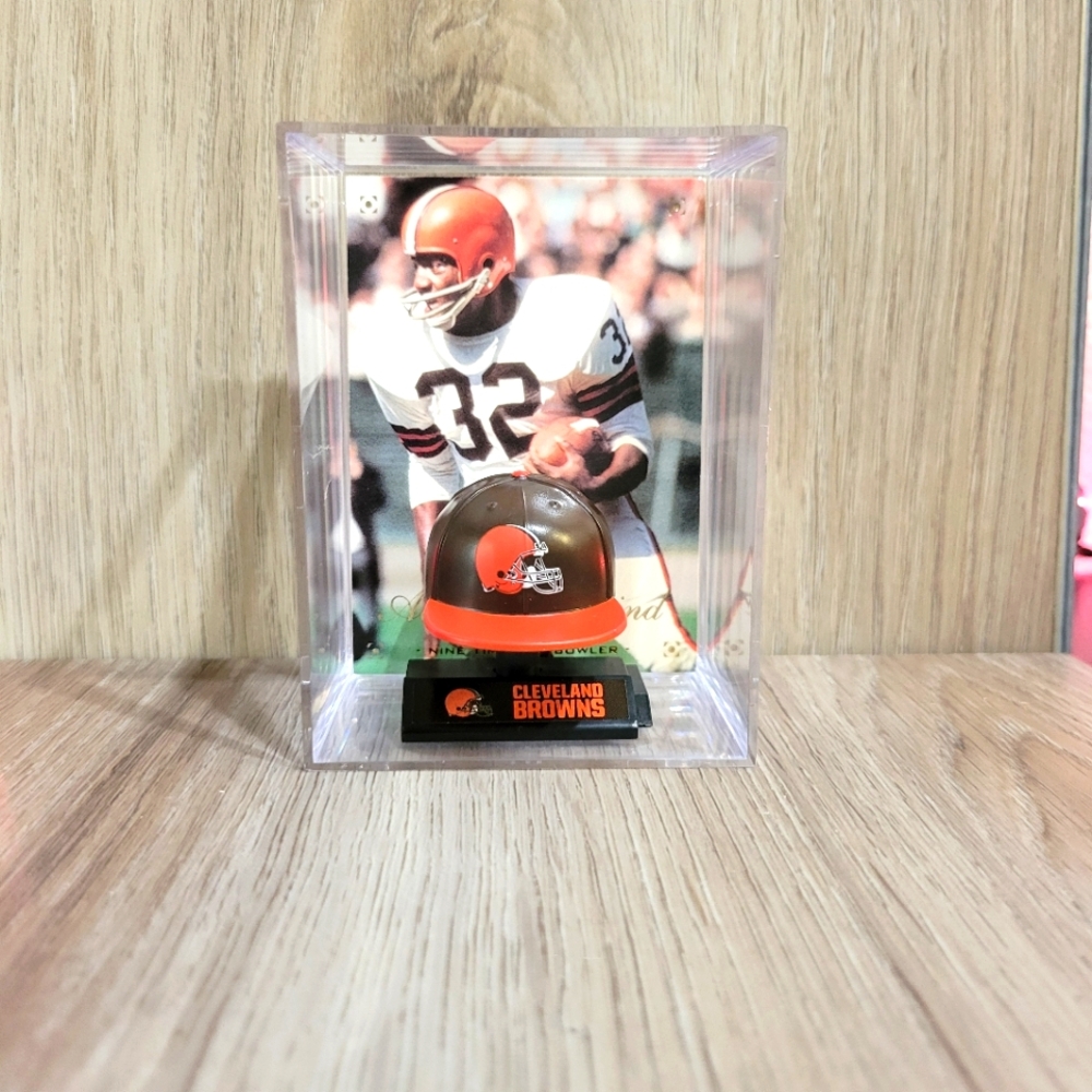 Jim Brown Cleveland Browns Football Sports Box